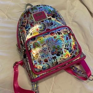 NWOT Lisa Frank Loungefly Holographic Mini Backback